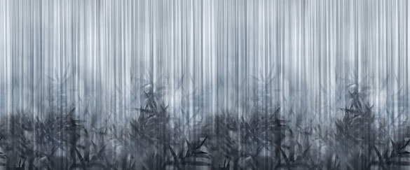 Fotodruck Tapete Wallpepper Noren Japanischer Vorhang grau blau schwarz weiß aus Berlin online bestellen